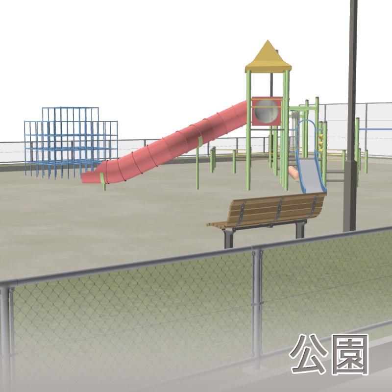 【3D背景】公園