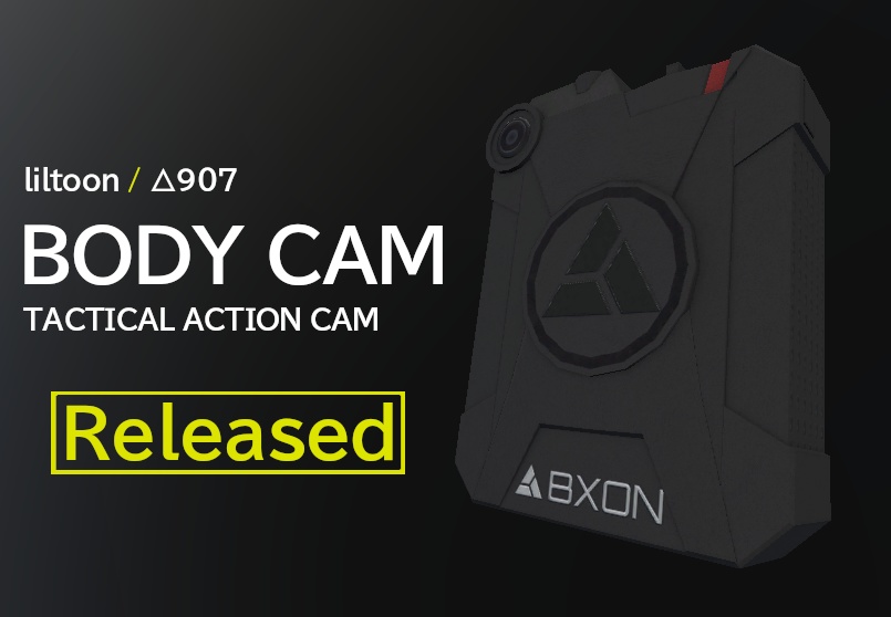 【VRChat想定】Body Cam