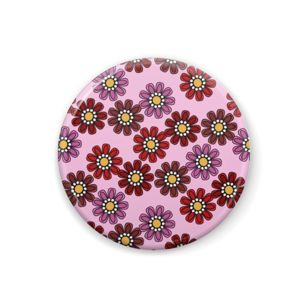 缶バッジ - URAPUCIつまみ細工 -