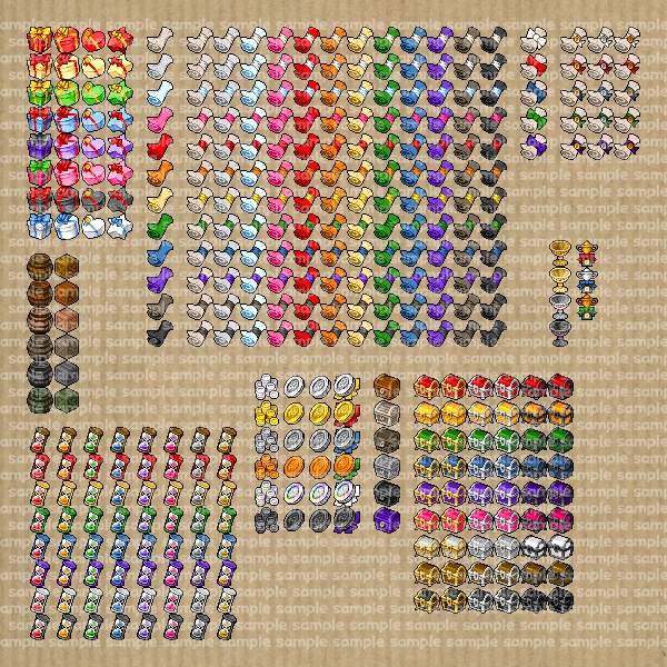 アイコンセット 04 ~雑貨A~【24*24px】