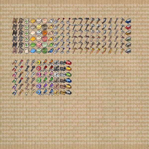 アイコンセット 24 ~アドベンチャー~【24*24px】