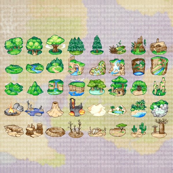 マップアイコンセット 01