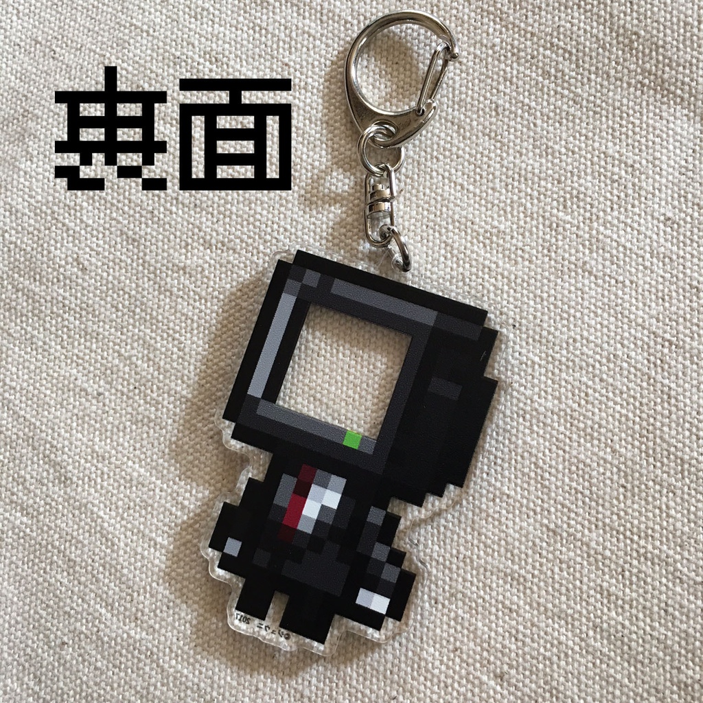 ドット絵アクリルキーホルダー