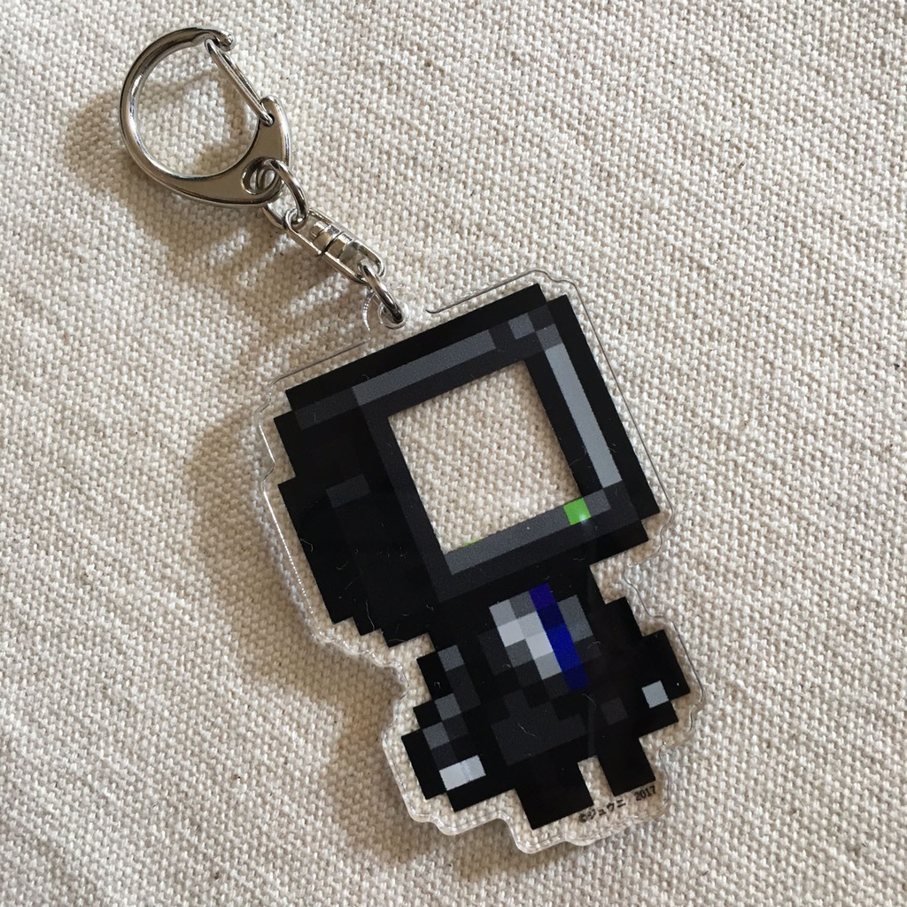 ドット絵アクリルキーホルダー