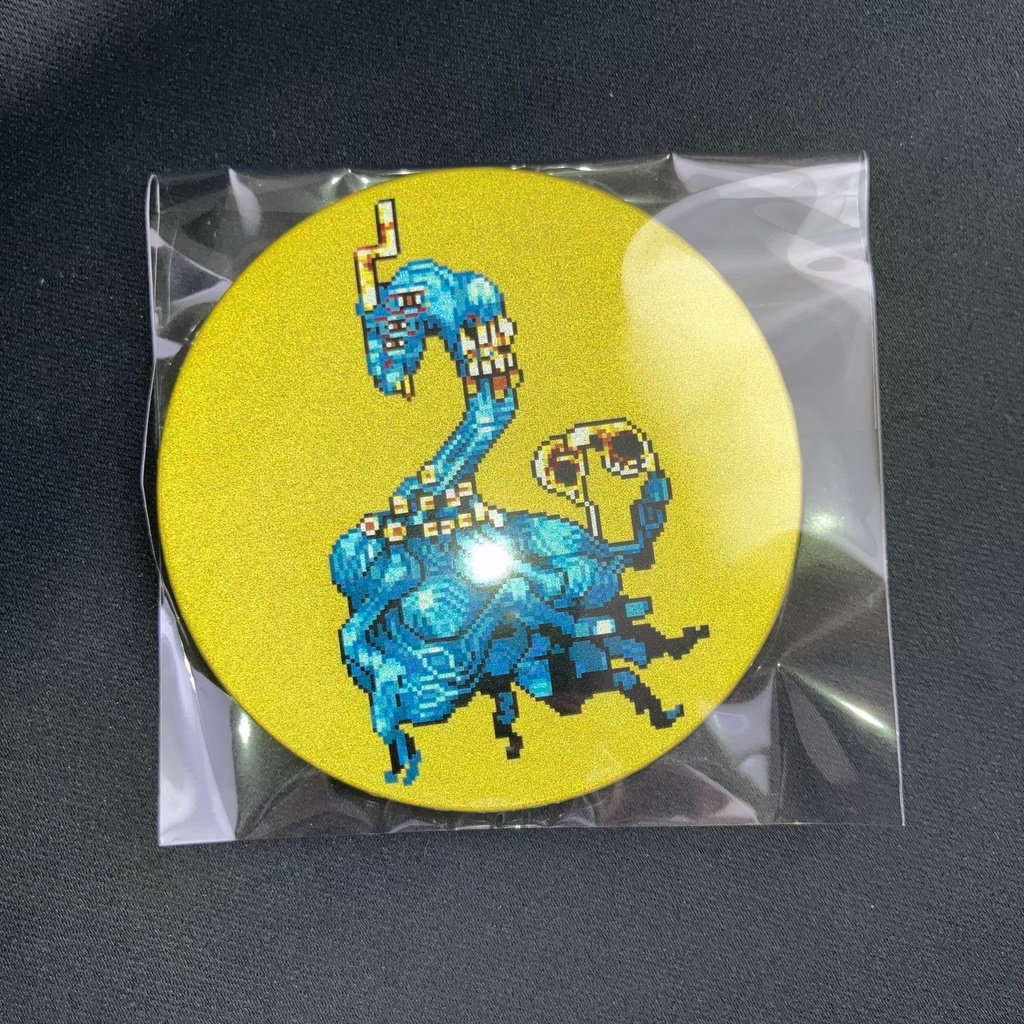 リフレクター缶バッチ