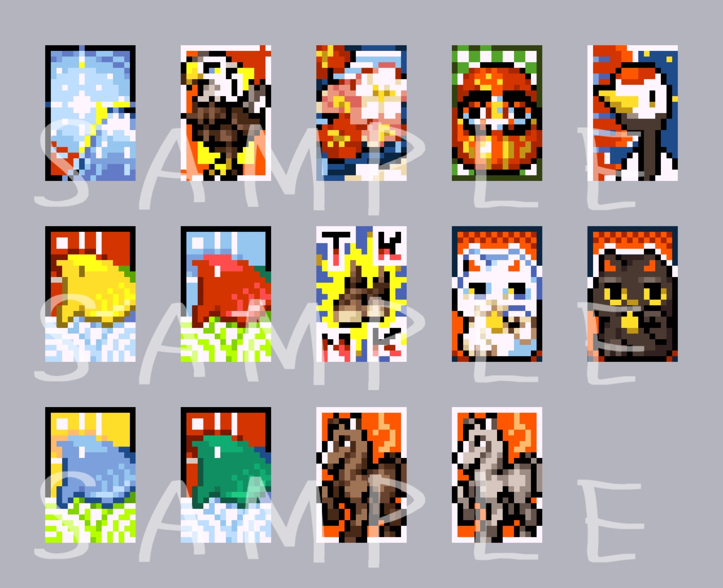 おみくじ付き めでたいシール