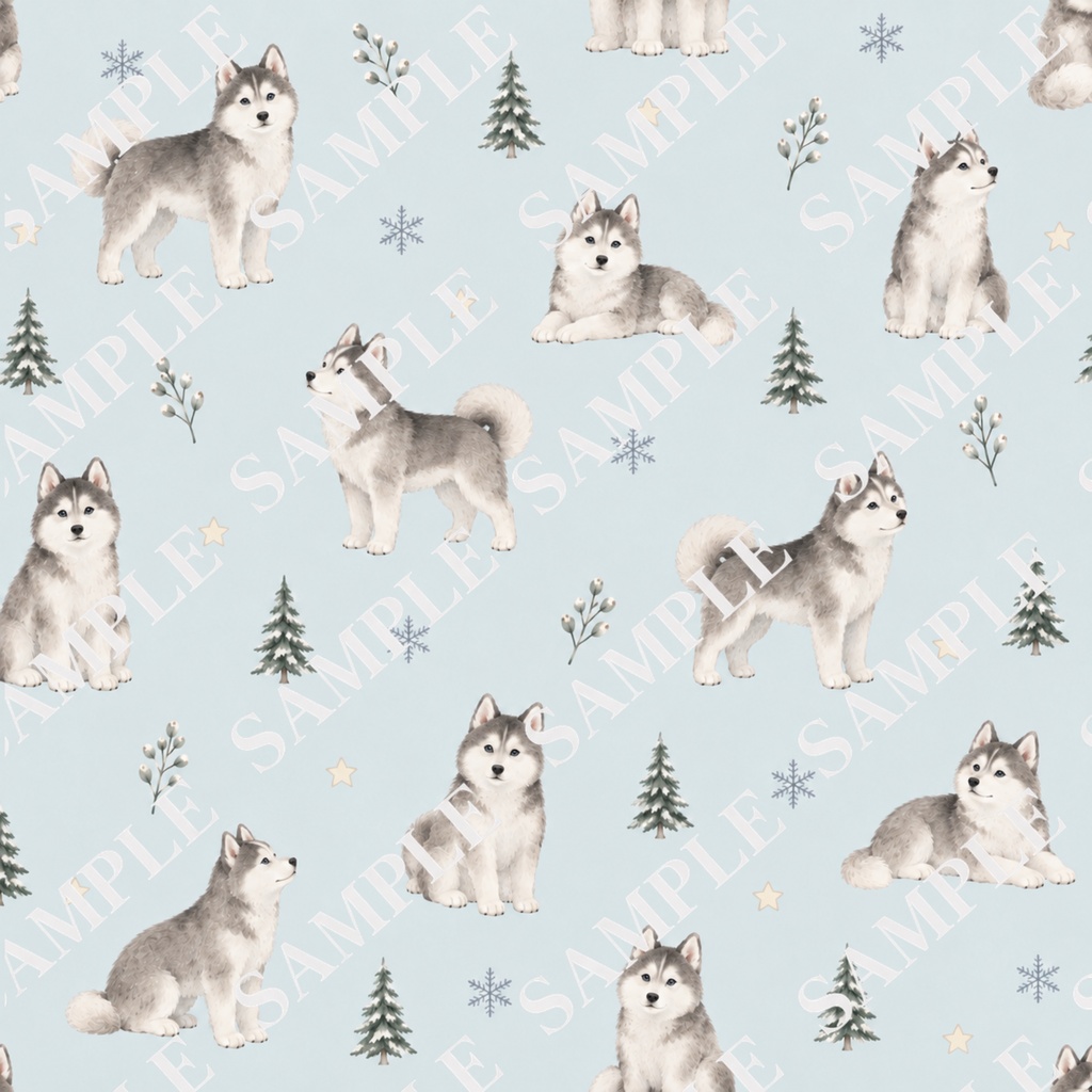 犬のデジタルペーパー12枚セット|北欧ナチュラル・くすみカラー|PNG(3600×3600px)