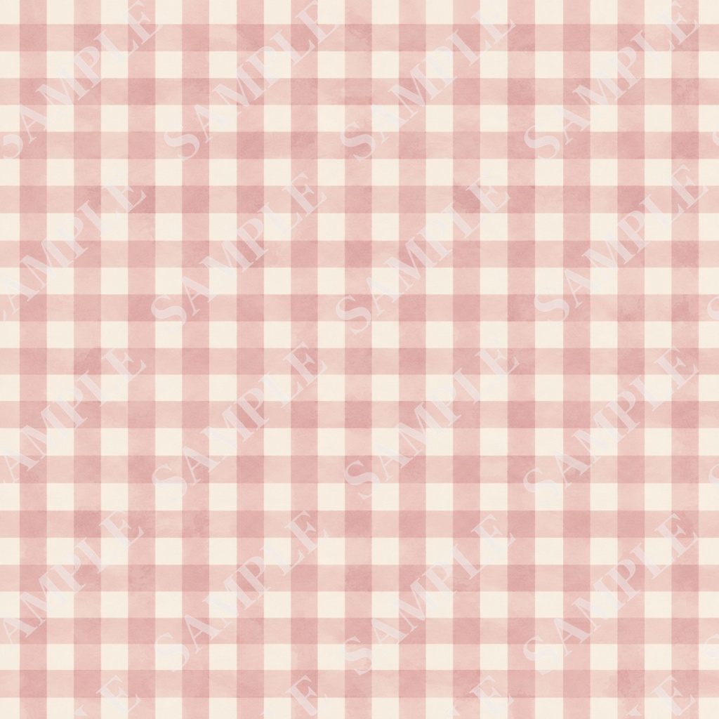 蝶々とボタニカルのデジタルペーパー|ピンク|くすみカラー|PNG(3600×3600px)