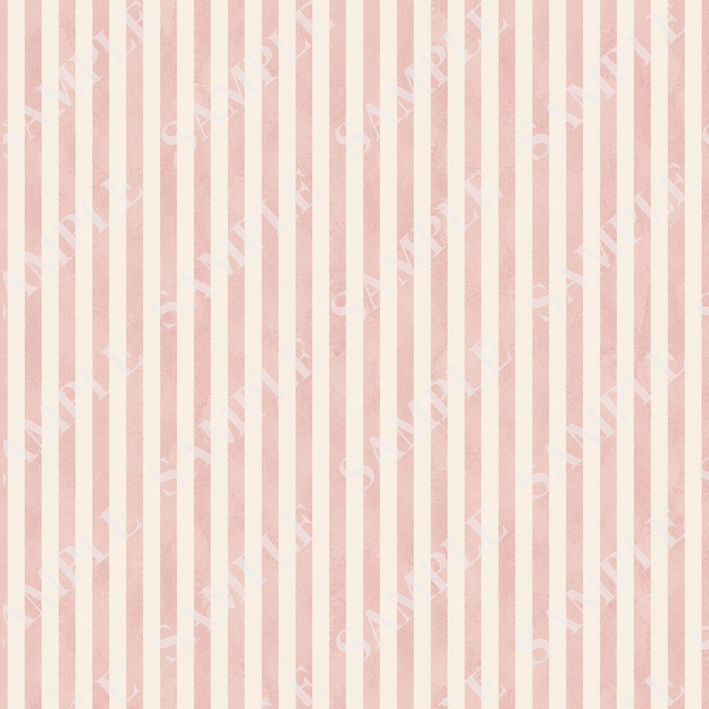蝶々とボタニカルのデジタルペーパー|ピンク|くすみカラー|PNG(3600×3600px)