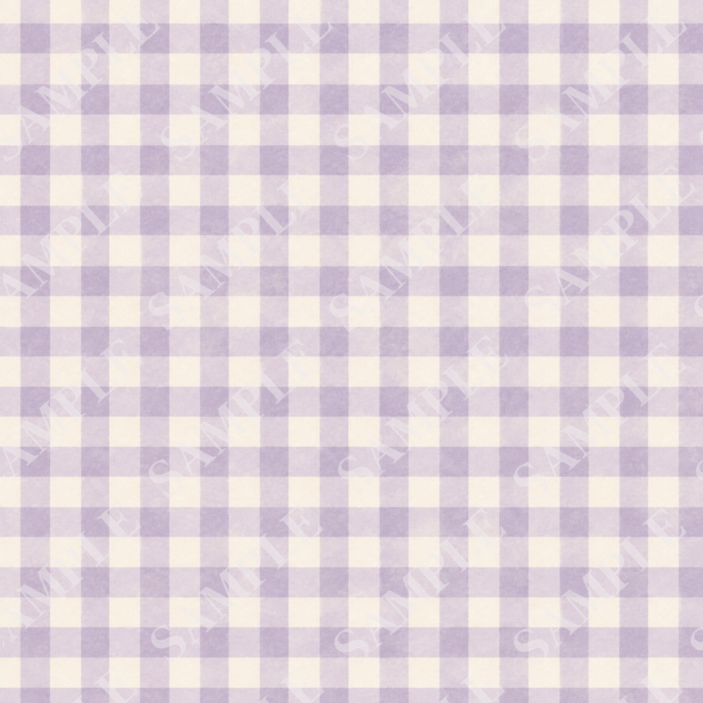 蝶々とボタニカルのデジタルペーパー|ラベンダー|くすみカラー|PNG(3600×3600px)