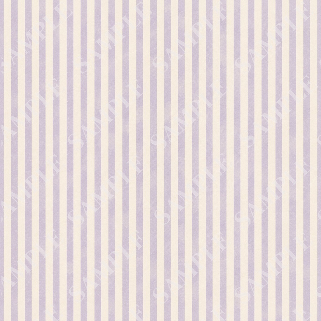 蝶々とボタニカルのデジタルペーパー|ラベンダー|くすみカラー|PNG(3600×3600px)