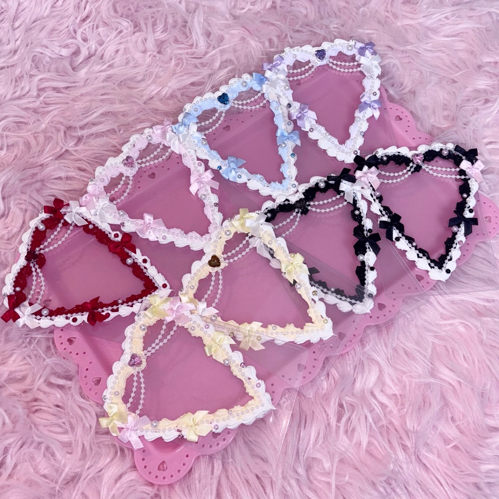 ♡princess ribbon gem(heart)♡/B7