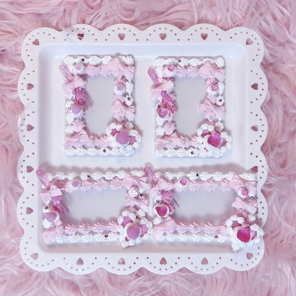 ♡pink square cake♡/B8