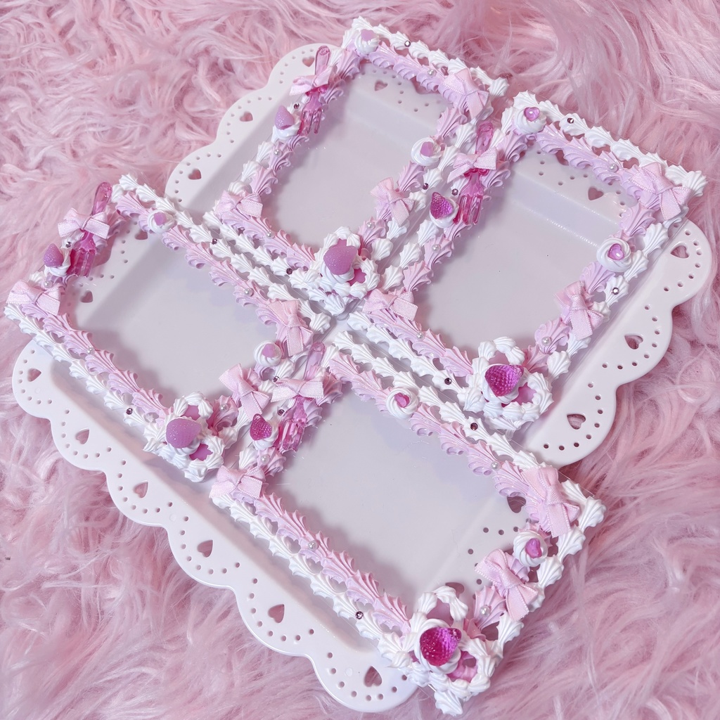 ♡pink square cake♡/B7