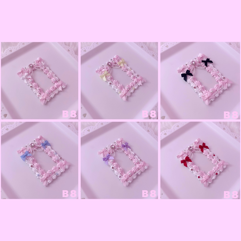 【受注】princess ribbon gem／Ｂ８ 硬質ケース