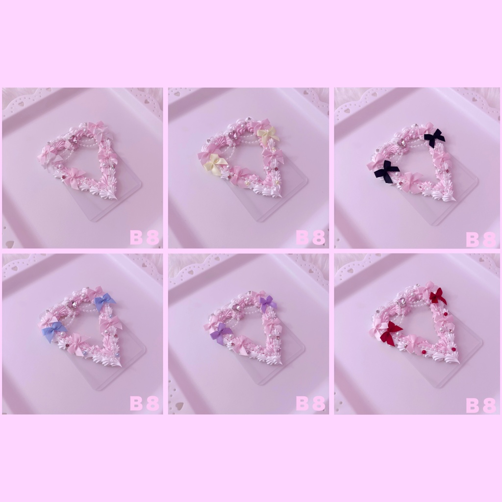 【受注】princess ribbon gem／Ｂ８ 硬質ケース