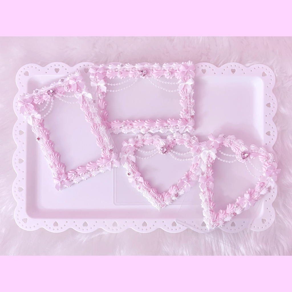 【受注】princess ribbon gem/B7 硬質ケース