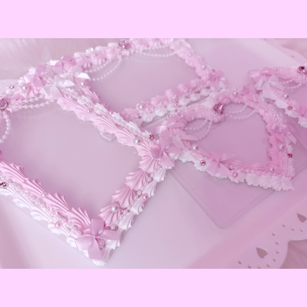 【受注】princess ribbon gem/B7 硬質ケース