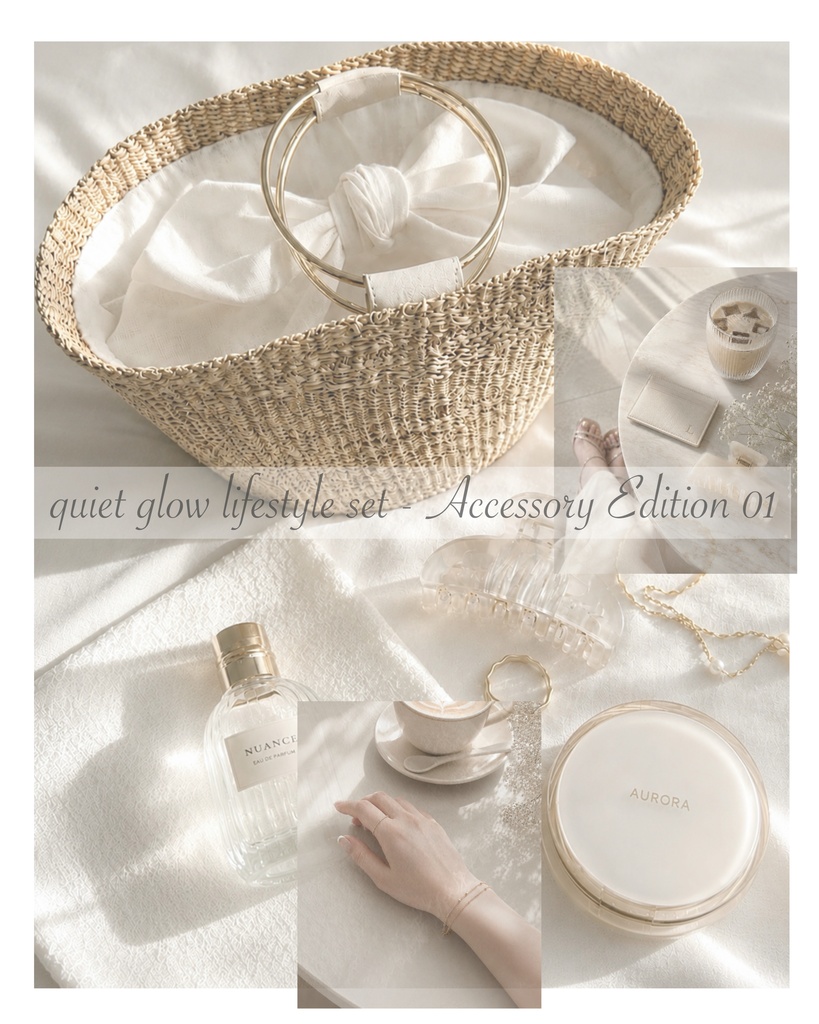 ✳︎ quiet glow lifestyle set - Accessory Edition 01 -韓国風ライフスタイルフォト-