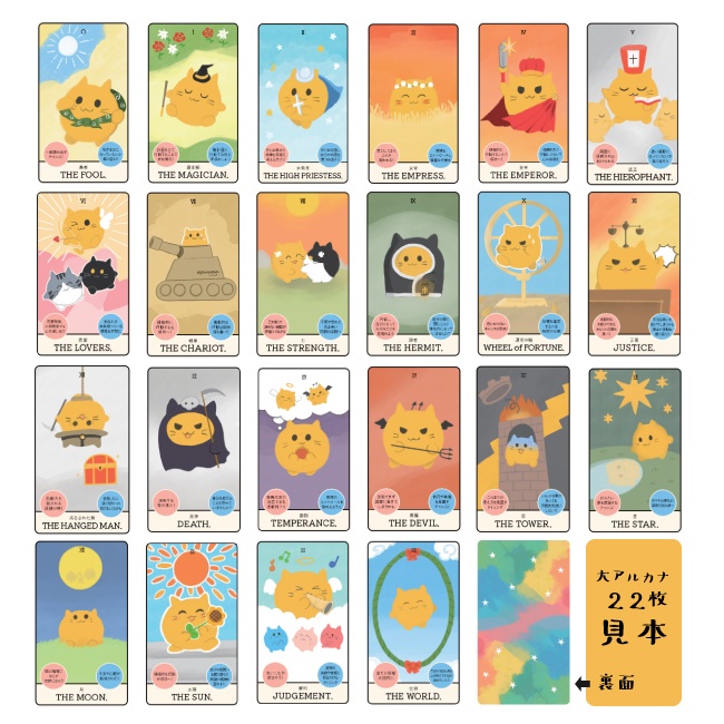 にゃんぷっぷータロット(箱付き)