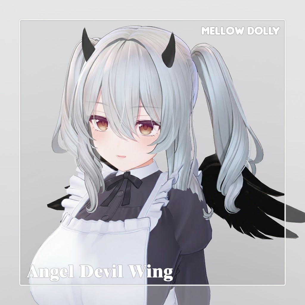 ✨Sale✨【VRChat】 Angel Devil Wing 【8アバター対応】