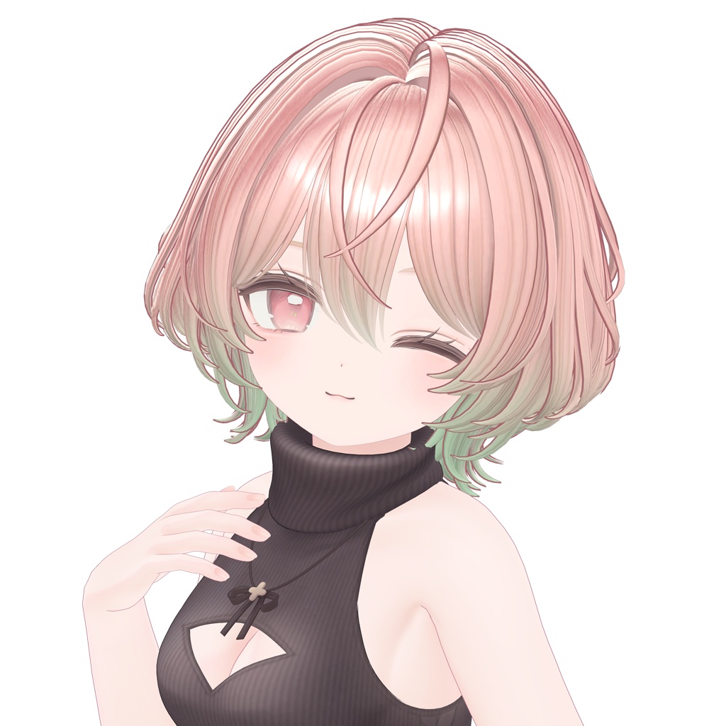 ✨Sale✨【VRC Hair】 Soft Fluffy Bob Hair 【12アバター対応】