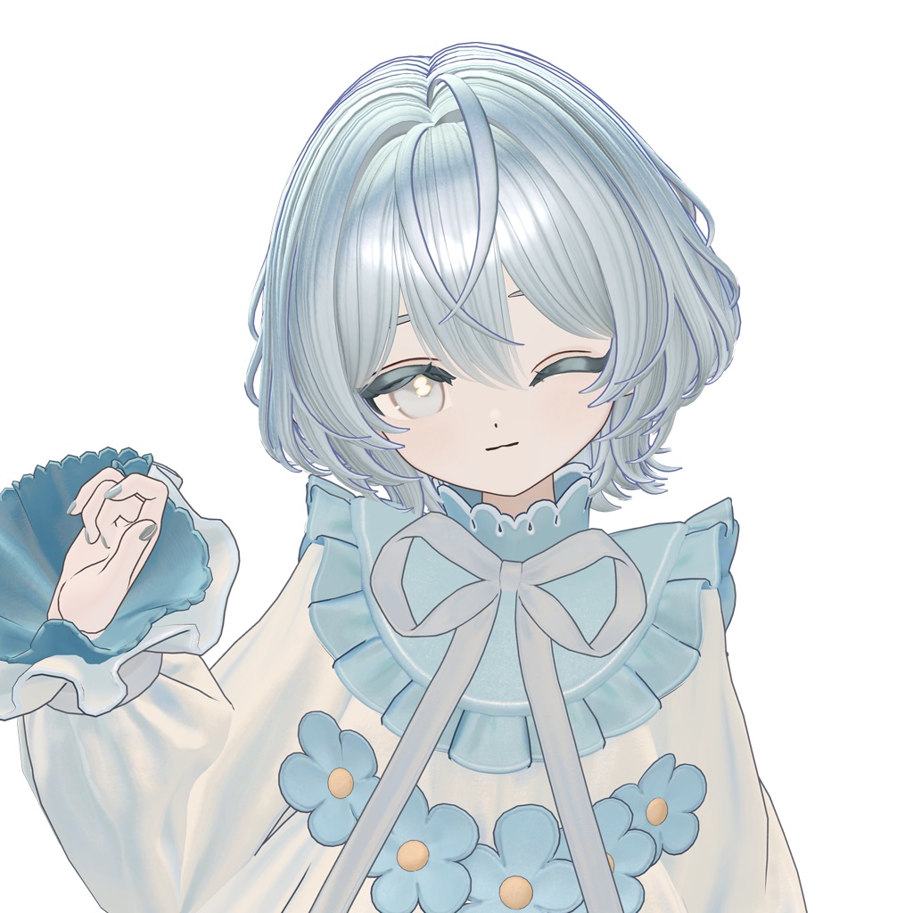 【VRC Hair】 Soft Fluffy Bob Hair 【13アバター対応】