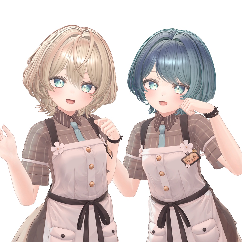 ✨Sale✨【VRC Hair】 Soft Fluffy Bob Hair 【12アバター対応】