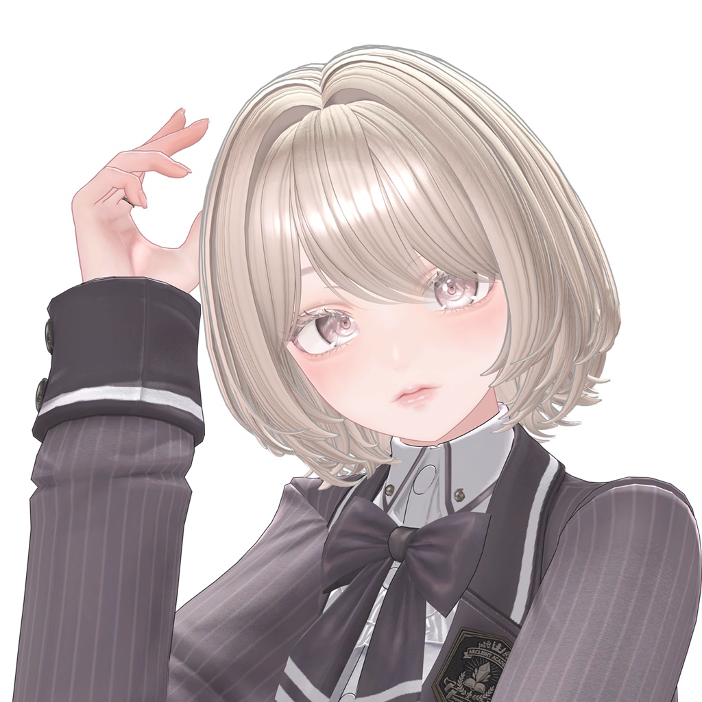 ✨Sale✨【VRC Hair】 Soft Fluffy Bob Hair 【12アバター対応】