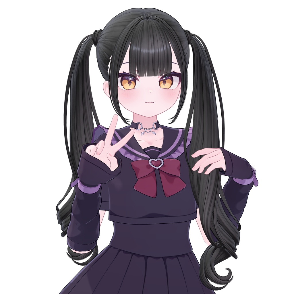 ✨Sale✨【VRC Hair】 Yumekawa Twintail 【13アバター対応】