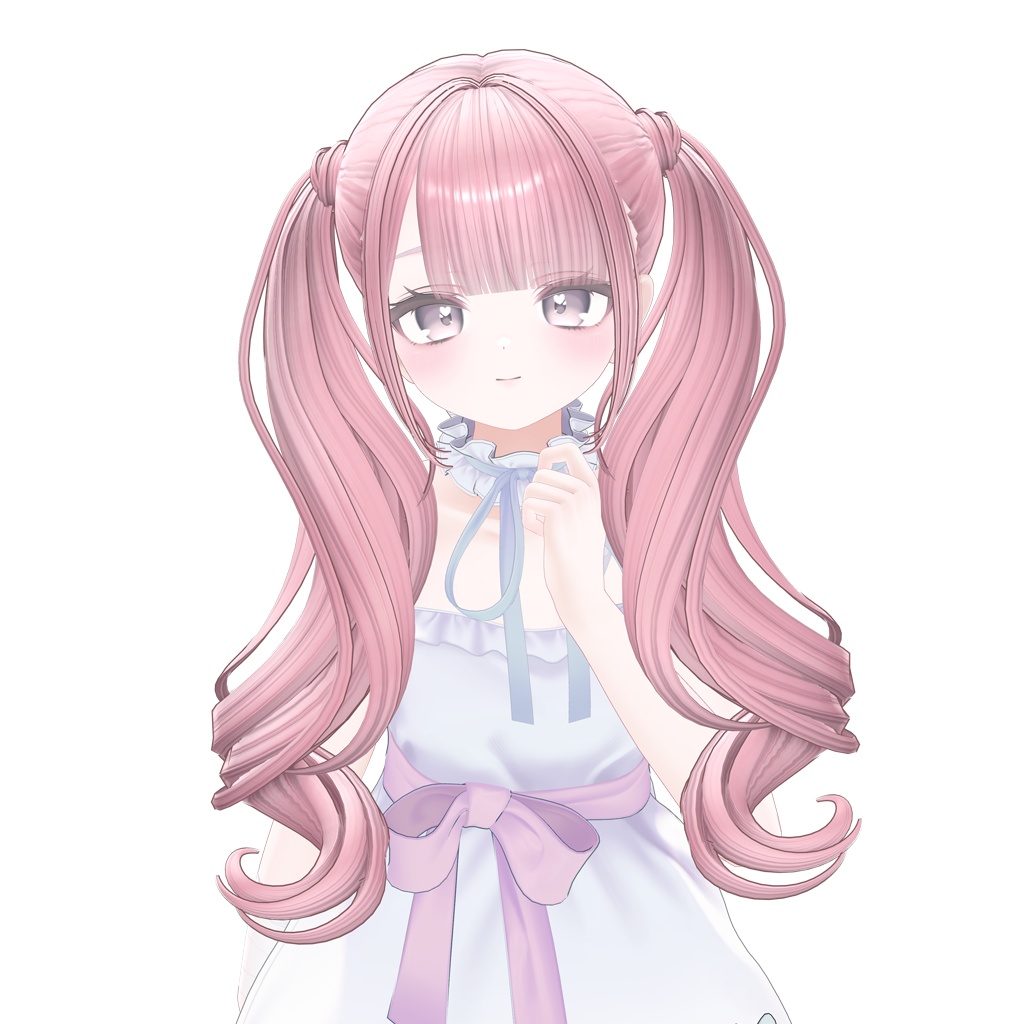✨Sale✨【VRC Hair】 Yumekawa Twintail 【13アバター対応】
