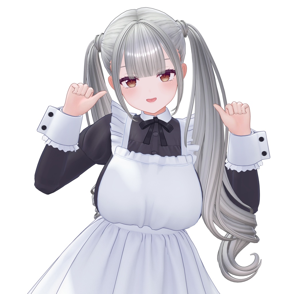 ✨Sale✨【VRC Hair】 Yumekawa Twintail 【13アバター対応】
