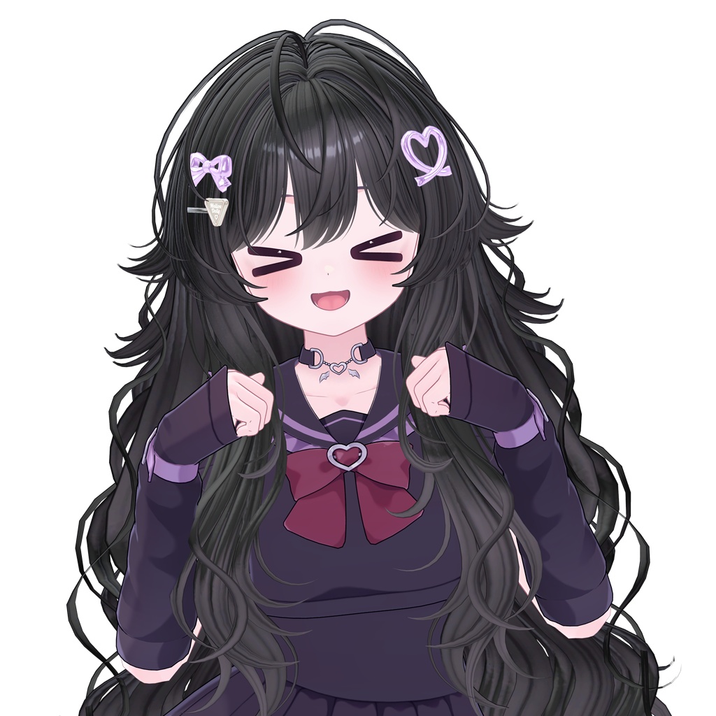 ✨Sale✨【VRC Hair】 Fluffy Sugar Wave 【13アバター対応】