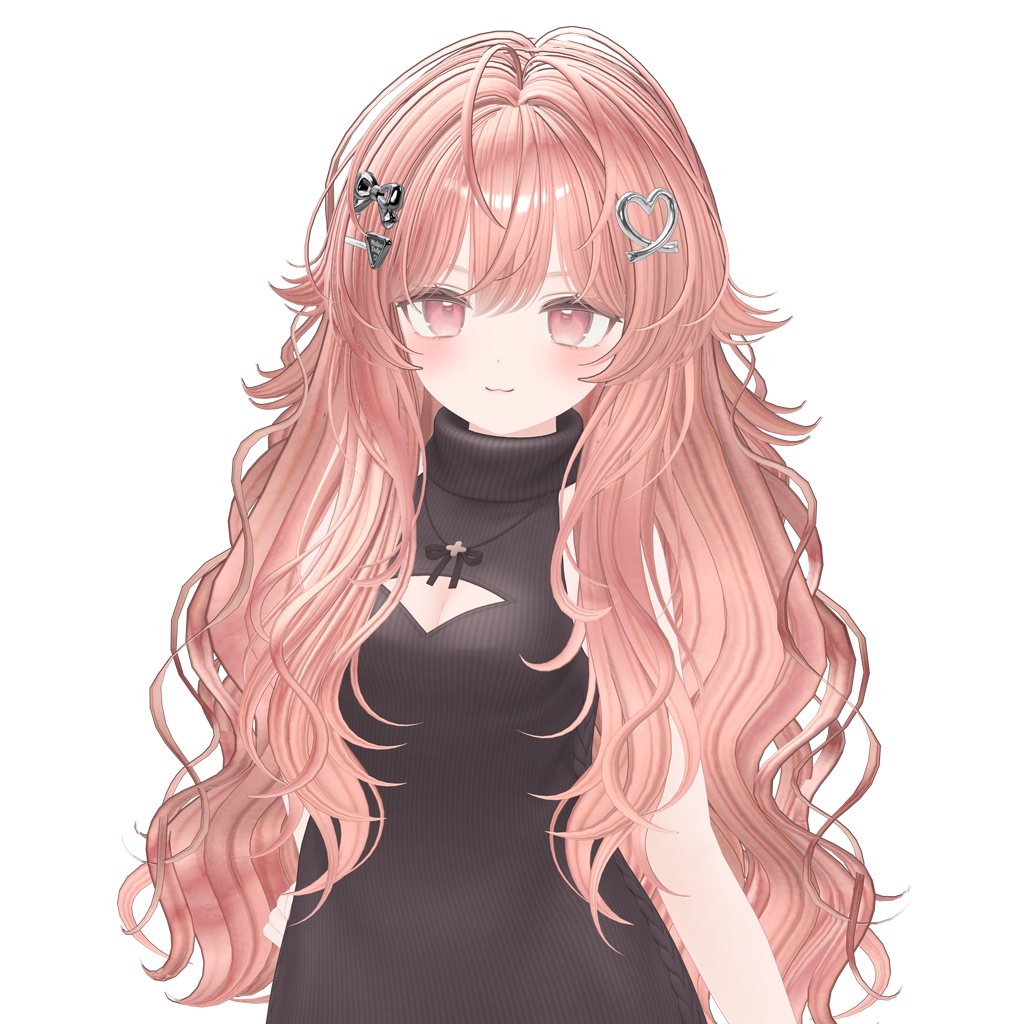 ✨Sale✨【VRC Hair】 Fluffy Sugar Wave 【13アバター対応】