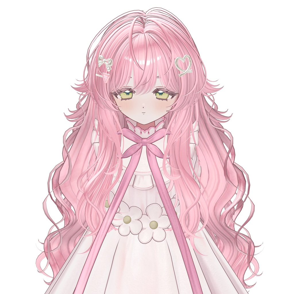 ✨Sale✨【VRC Hair】 Fluffy Sugar Wave 【13アバター対応】