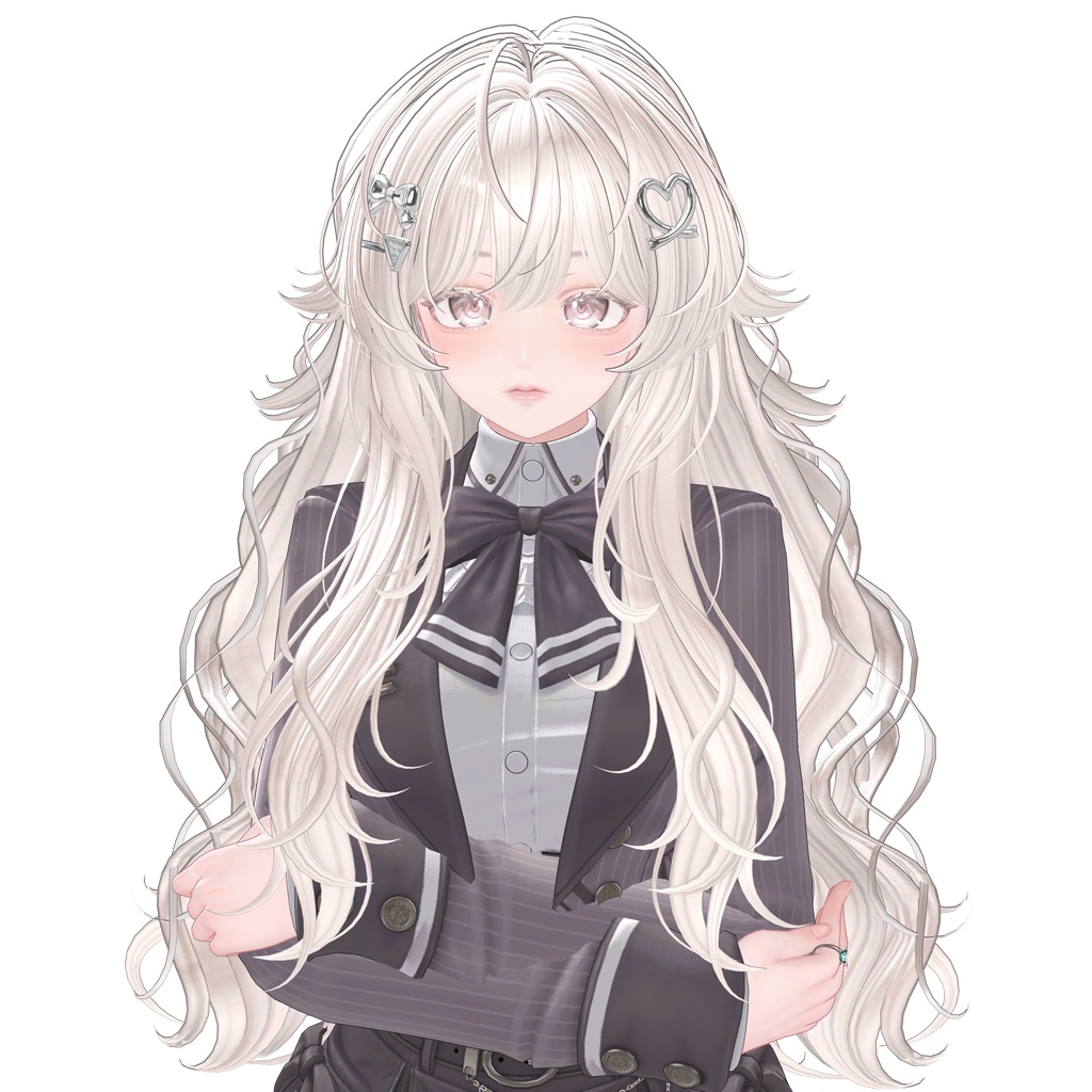 ✨Sale✨【VRC Hair】 Fluffy Sugar Wave 【13アバター対応】
