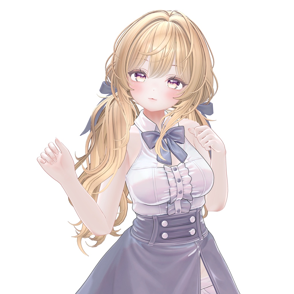 ✨Sale✨【VRC Hair】 Dolly Ribbon Twintail 【13アバター対応】