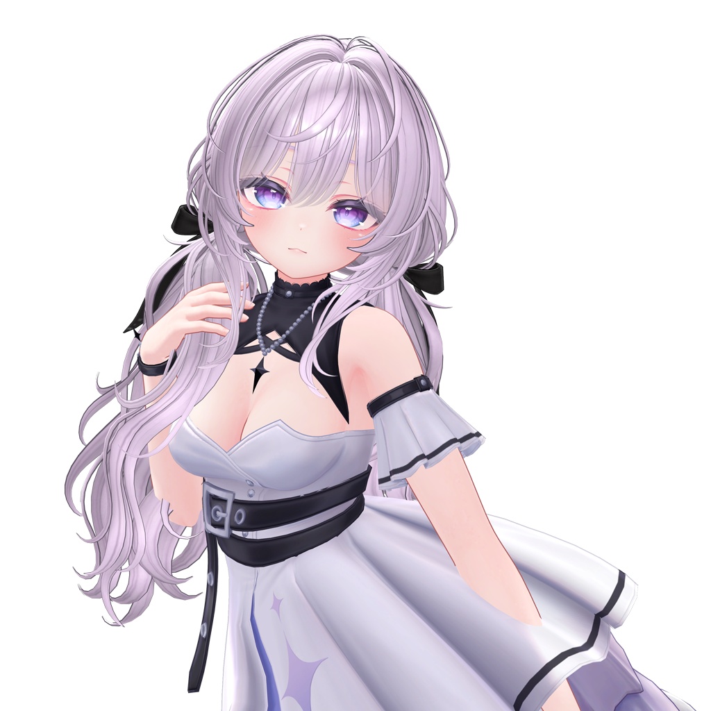 ✨Sale✨【VRC Hair】 Dolly Ribbon Twintail 【13アバター対応】