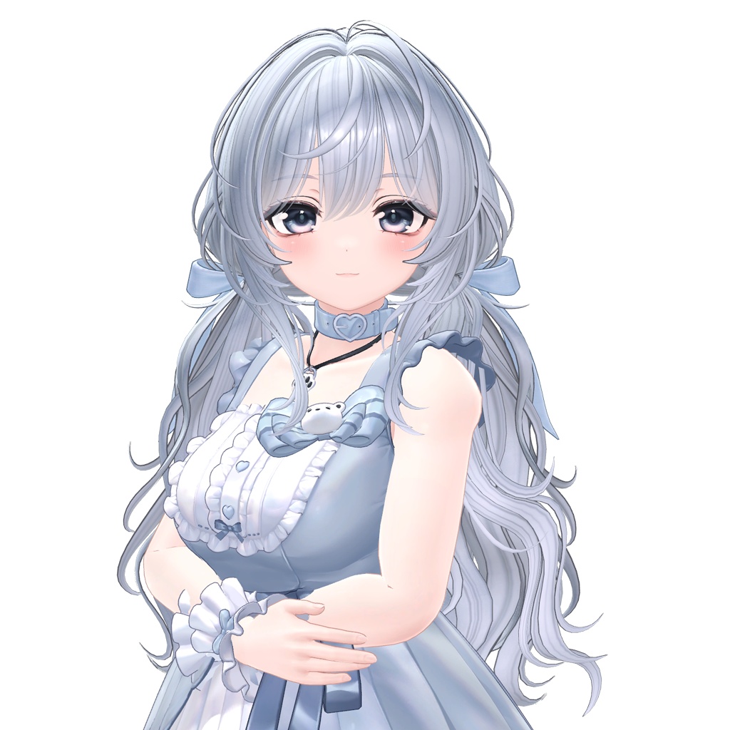 ✨Sale✨【VRC Hair】 Dolly Ribbon Twintail 【13アバター対応】