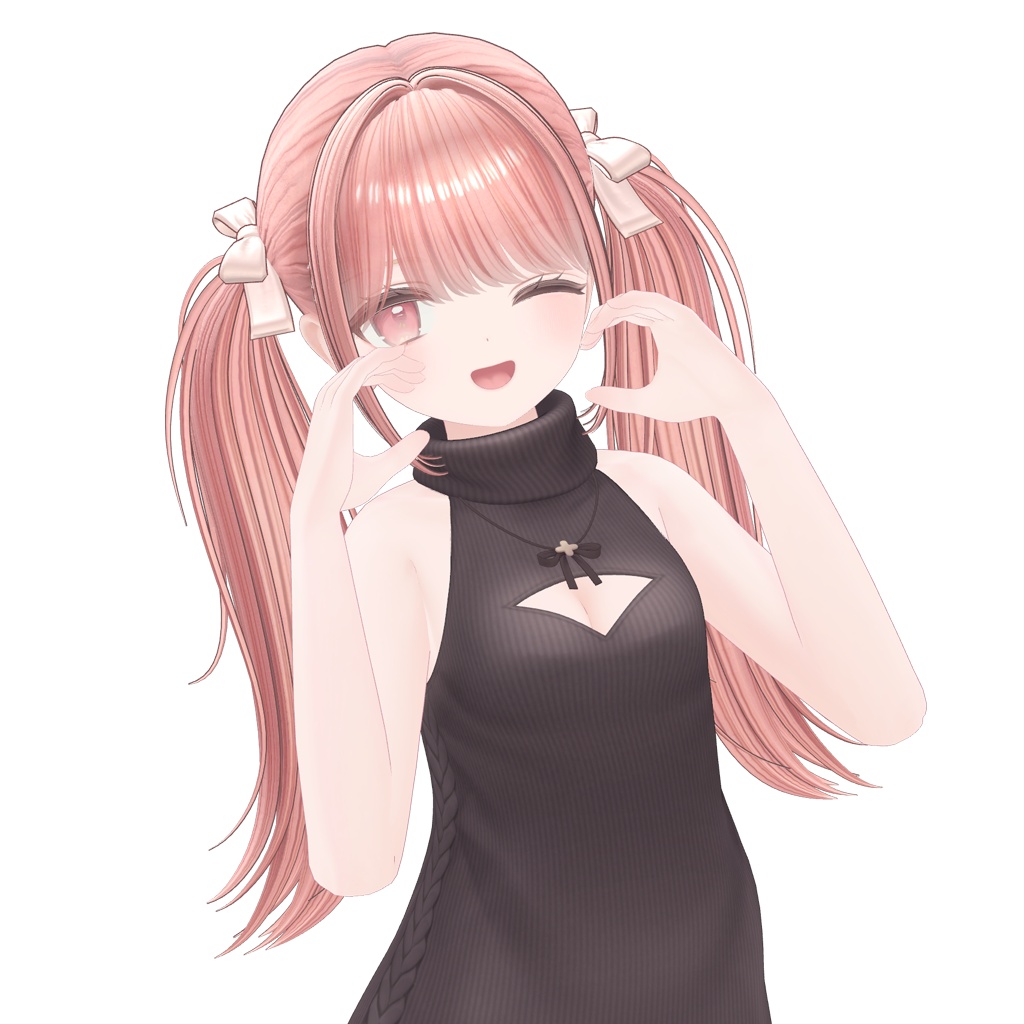 ✨Sale✨【VRC Hair】 Breezy Twintail 【13アバター対応】