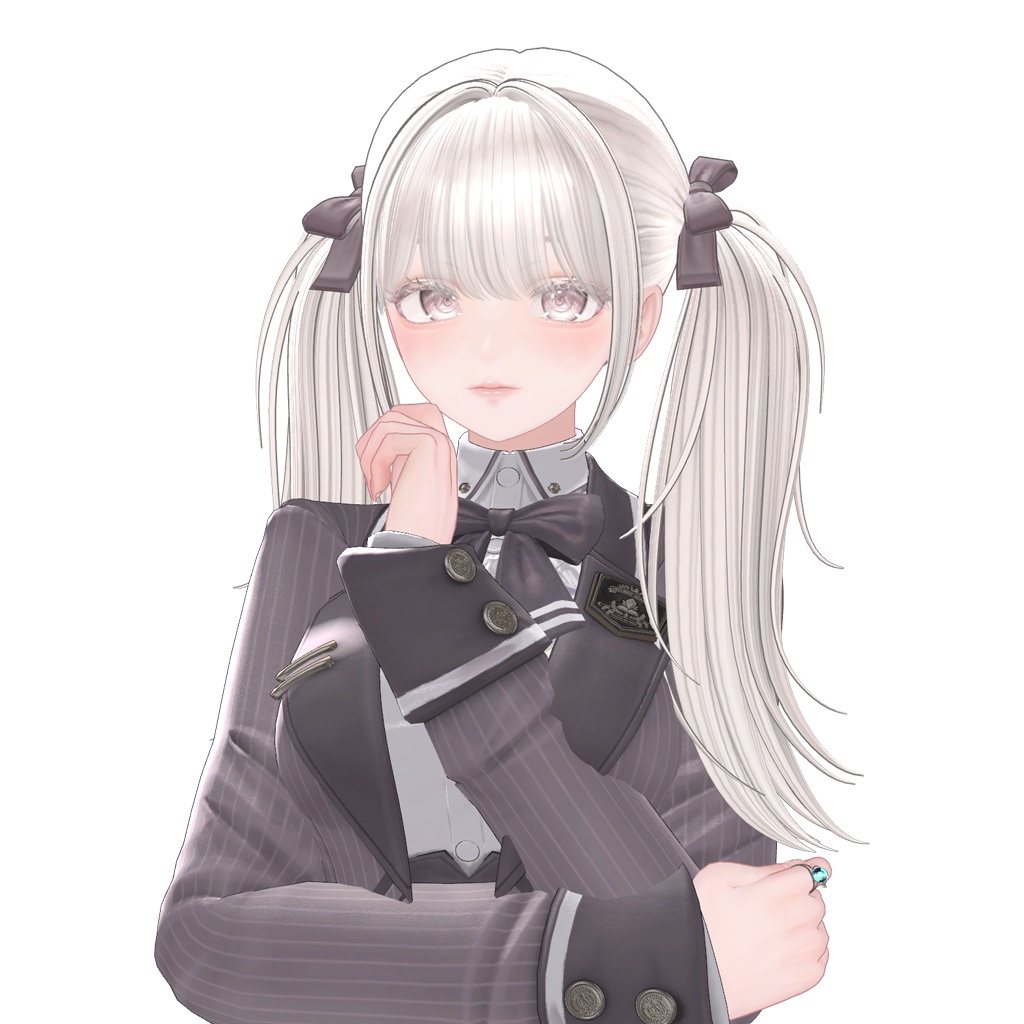 ✨Sale✨【VRC Hair】 Breezy Twintail 【13アバター対応】