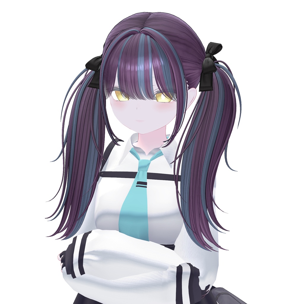 ✨Sale✨【VRC Hair】 Breezy Twintail 【13アバター対応】