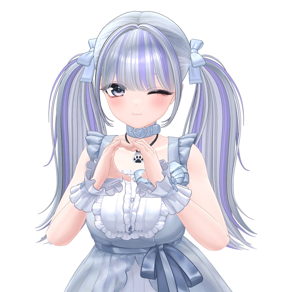 ✨Sale✨【VRC Hair】 Breezy Twintail 【13アバター対応】