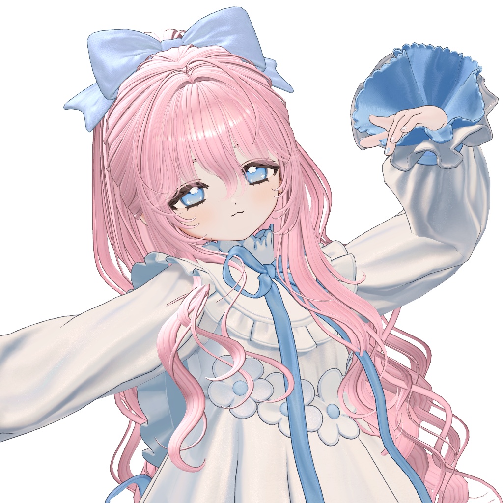 ✨Sale✨【VRC Hair】 Rosalie Ponytail 【13アバター対応】