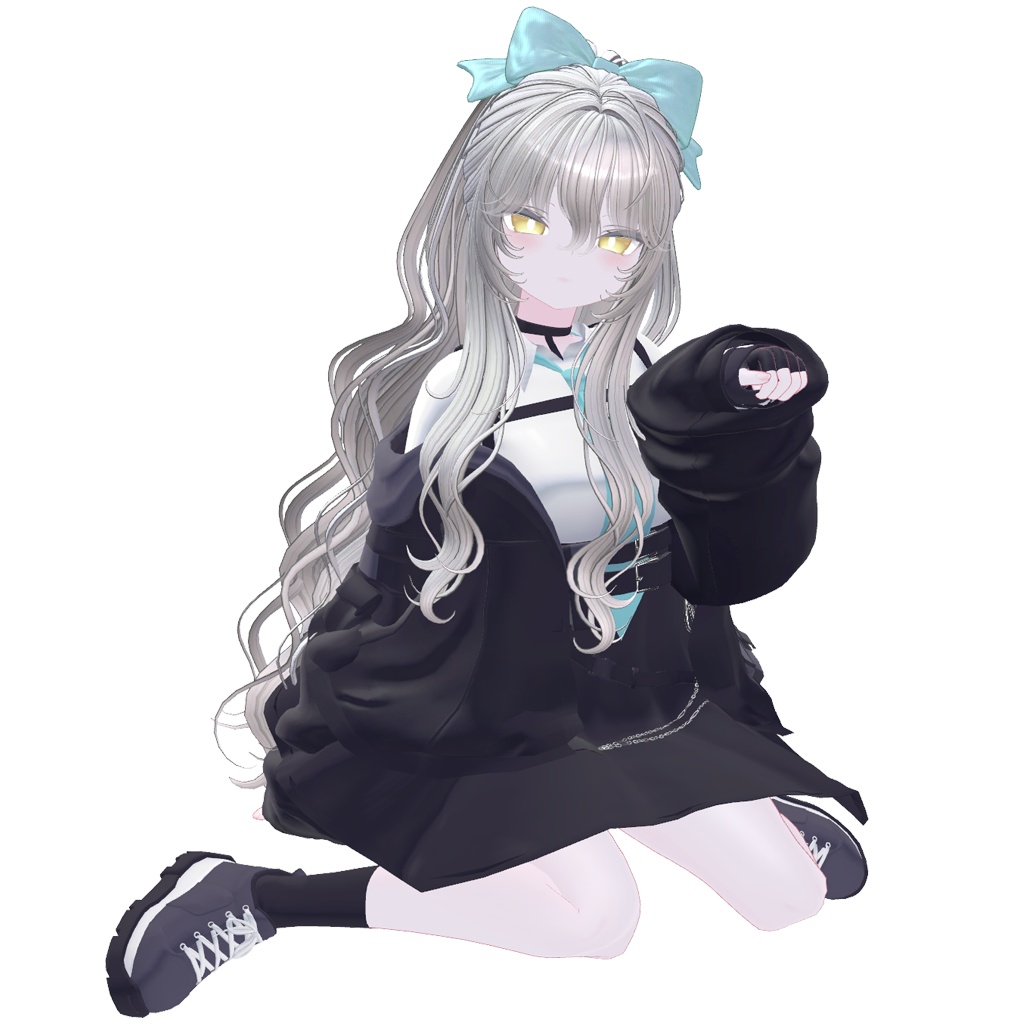✨Sale✨【VRC Hair】 Rosalie Ponytail 【13アバター対応】