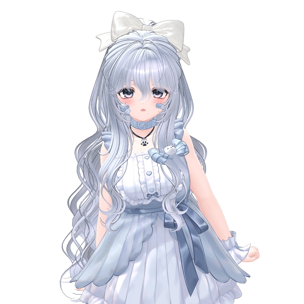 ✨Sale✨【VRC Hair】 Rosalie Ponytail 【13アバター対応】