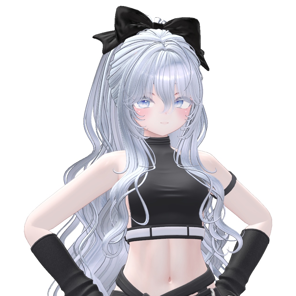 ✨Sale✨【VRC Hair】 Rosalie Ponytail 【13アバター対応】