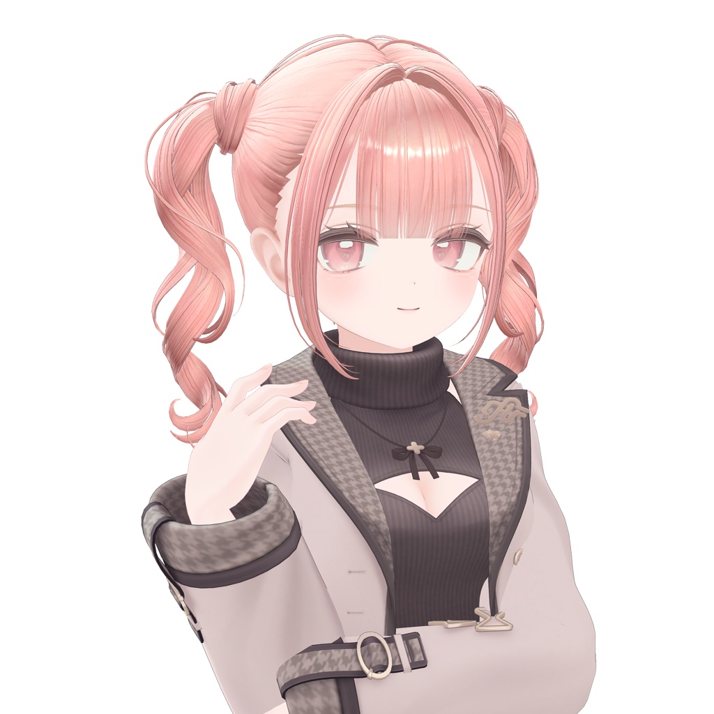 ✨Sale✨【VRC Hair】 Poppy Twintail 【13アバター対応】