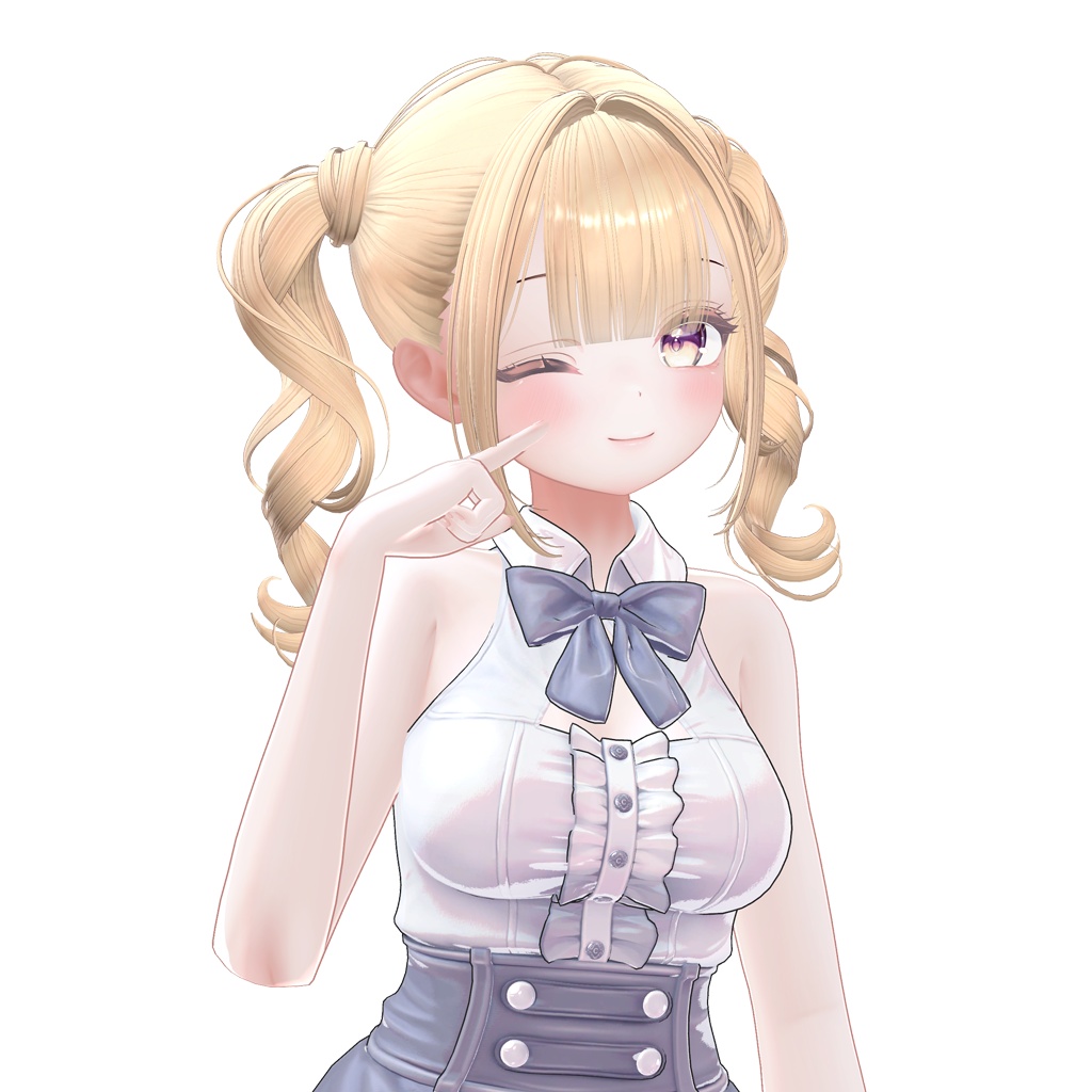 ✨Sale✨【VRC Hair】 Poppy Twintail 【13アバター対応】