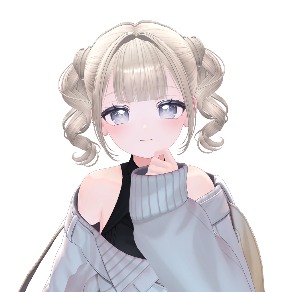 ✨Sale✨【VRC Hair】 Poppy Twintail 【13アバター対応】